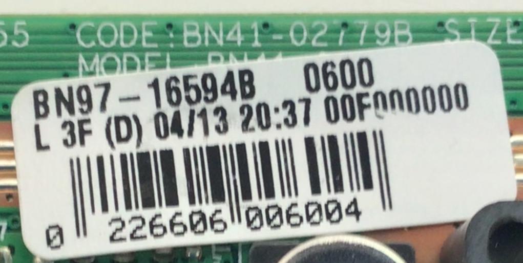 MAIN PARA MONITOR SAMSUNG / NUMERO DE PARTE BN94-15230L / BN41-02779B / BN97-16594B / BN9415230L / 15230L / NUMERO DE PANEL CY-PT270BNAV1H / MODELO LC27T550FDNXZA AA02 - Imagen 2